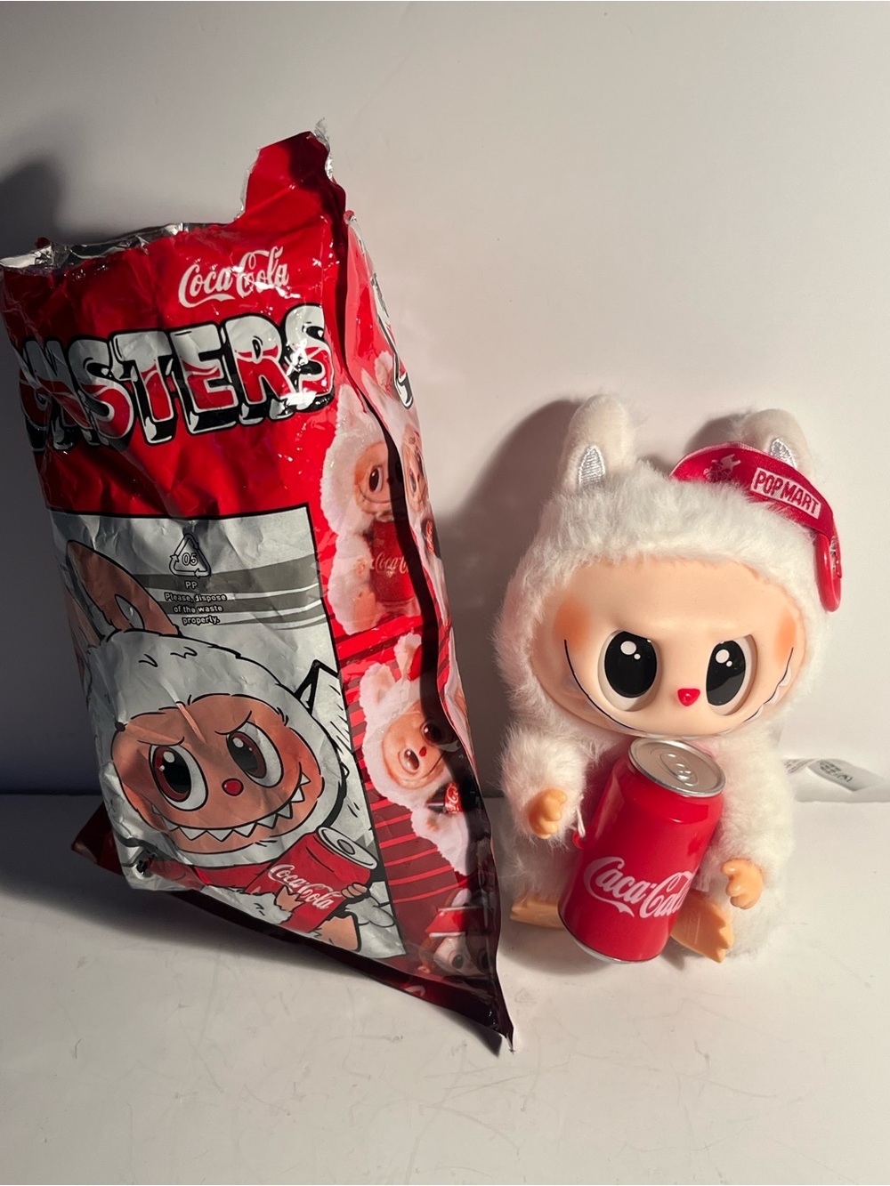 POP MART x Coca-Cola Plush Vinyl Figure ❤️